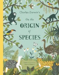 Book cover for On The Origin of Species.