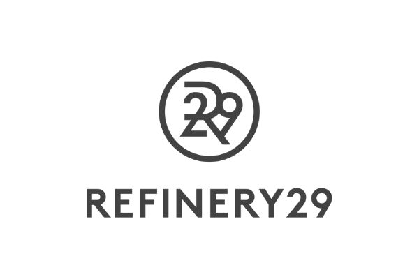 Refinery29 logo on a white background