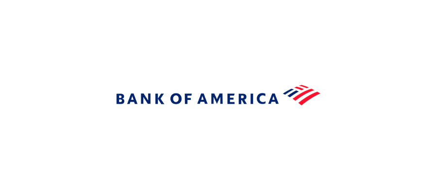 Bank Of America logo on a white background