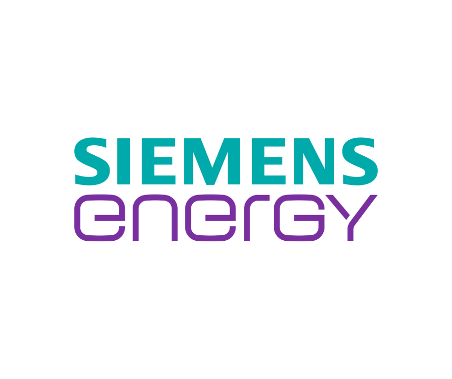 Siemens Energy logo on a white background
