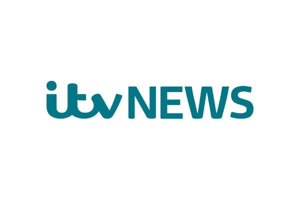 ITV News logo on a white background