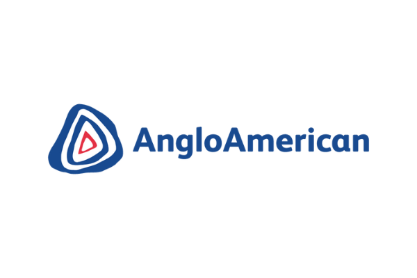 AngloAmerican logo on a white background