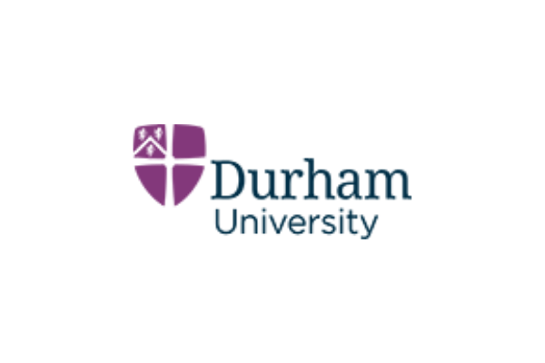 Durham University logo on a white background