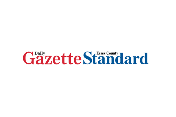 The Daily Gazette and Essex County Standard logo on a white background