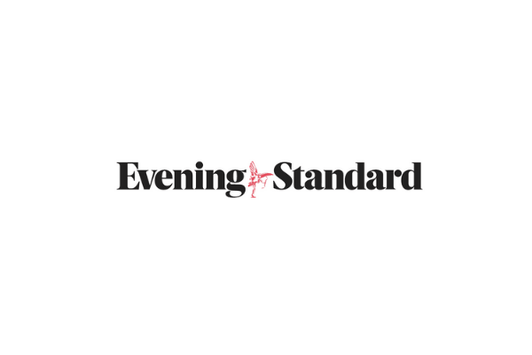 Evening Standard logo on a white background