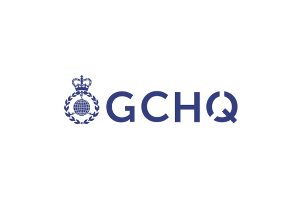 GCHQ logo on a white background