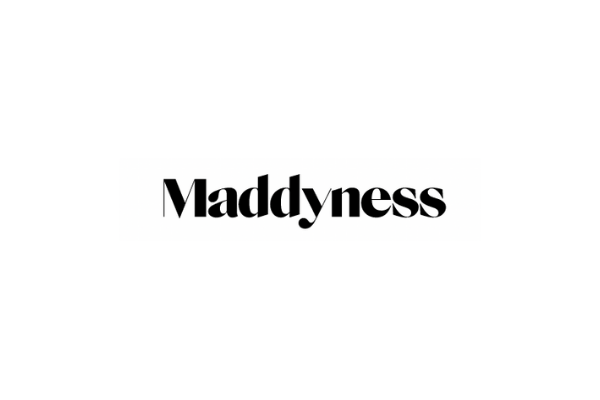 Maddyness logo on a white background