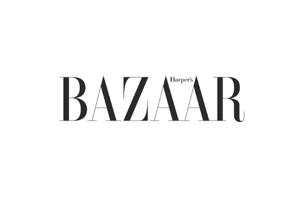 Harper's Bazaar logo on a white background