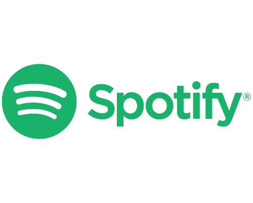 Spotify logo on a white background