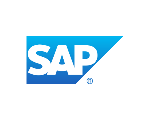 SAP logo on a white background