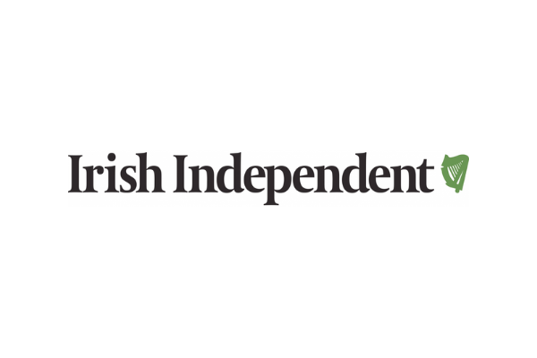 Irish independant logo on a white background