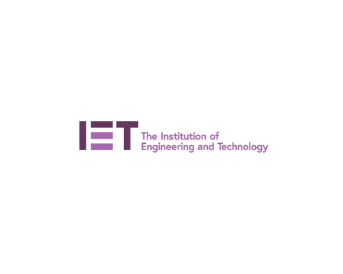 The institute of Engineering and Technology logo on a white background