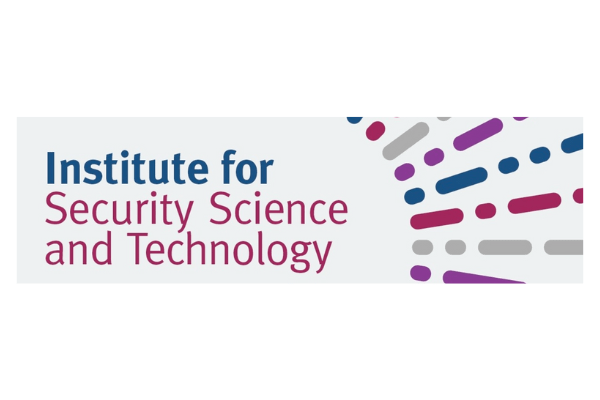 Institute for Security Science and Technology logo on a light grey background