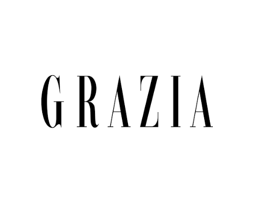 Grazia logo on a white background