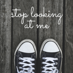 Line Between Boasting And Achievements - stop looking at me gif | Stemettes Zine