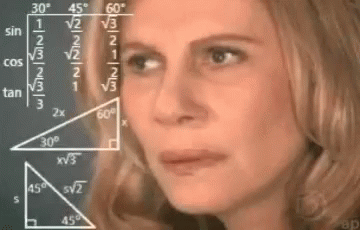 confused woman doing maths calculations gif | Stemettes Zine