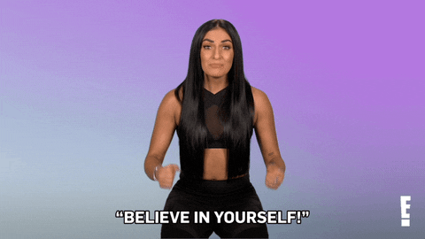 Letter To My Teenage Self: Jacqui - believe in yourself gif | Stemettes Zine