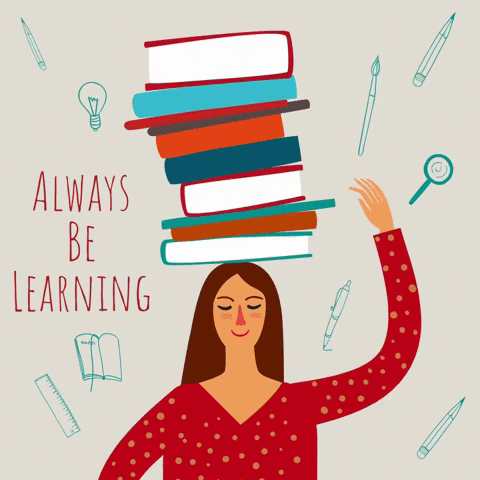always be learning gif | Stemettes Zine
