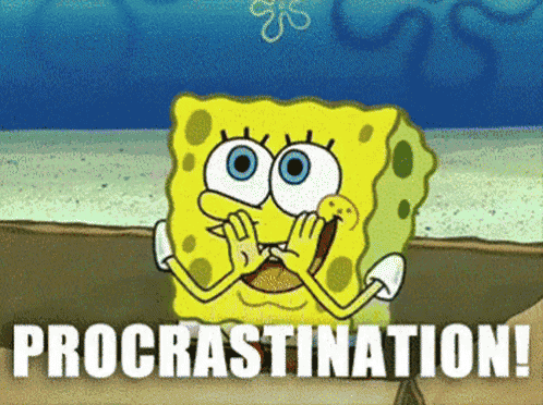 procrastination gif | Stemettes Zine