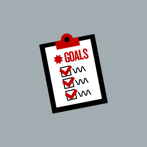 ticking off goals gif | Stemettes Zine