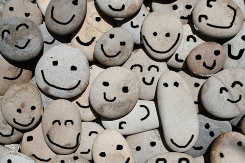 lots of rocks smiling gif | Stemettes Zine