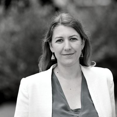 Amandine Le Pape black and white