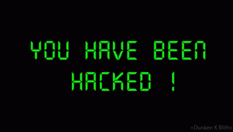 You have been hacked gif | Stemettes Zine